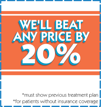 We'll Beat Any Price by 20%
